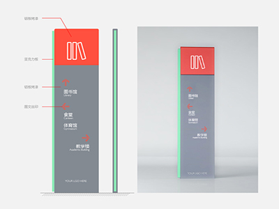 學(xué)校導(dǎo)向標(biāo)識系統(tǒng)的設(shè)計要求有哪些