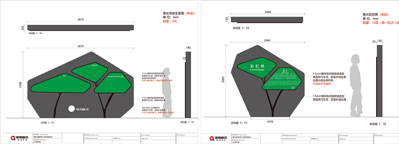 景區(qū)標識牌