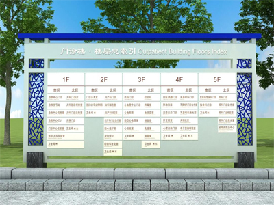標(biāo)識牌廠家：醫(yī)院標(biāo)識牌的設(shè)計有哪些具體要求？