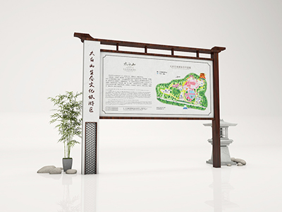 景區(qū)標識牌設(shè)計必須要改善的兩大現(xiàn)狀