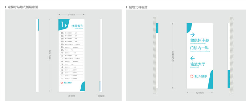 前期標識為人民醫(yī)院提供醫(yī)院標識標牌產(chǎn)品